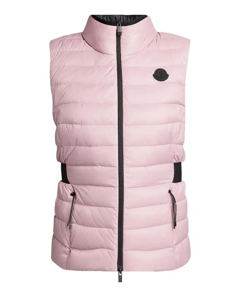 Moncler Valmarie Slim Down Puffer Vest | Image 1 Moncler Valmarie Slim Down Puffer Vest | Image 1