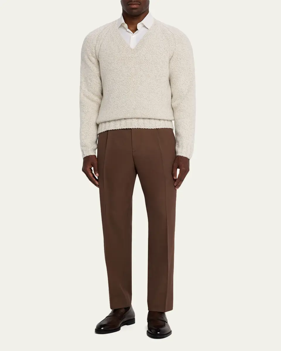 Zegna Men's Cashco Classic-Fit Sport Shirt | Thumbnail 6 Zegna Men's Cashco Classic-Fit Sport Shirt | Thumbnail 6