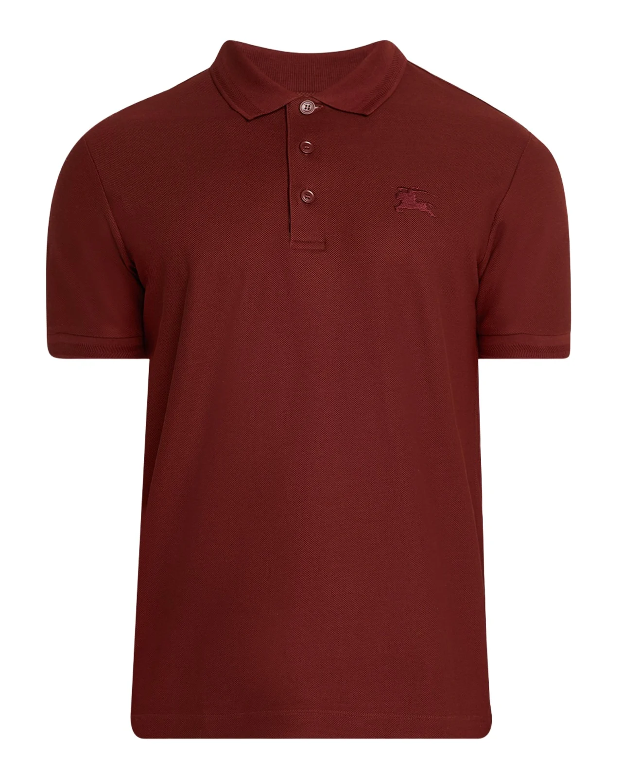 Burberry Men's Cotton Check-Placket Polo Shirt