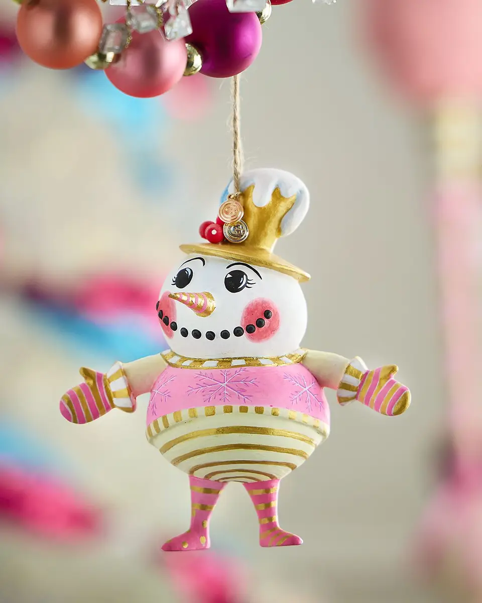 Baby Holly Jolly Christmas Ornament