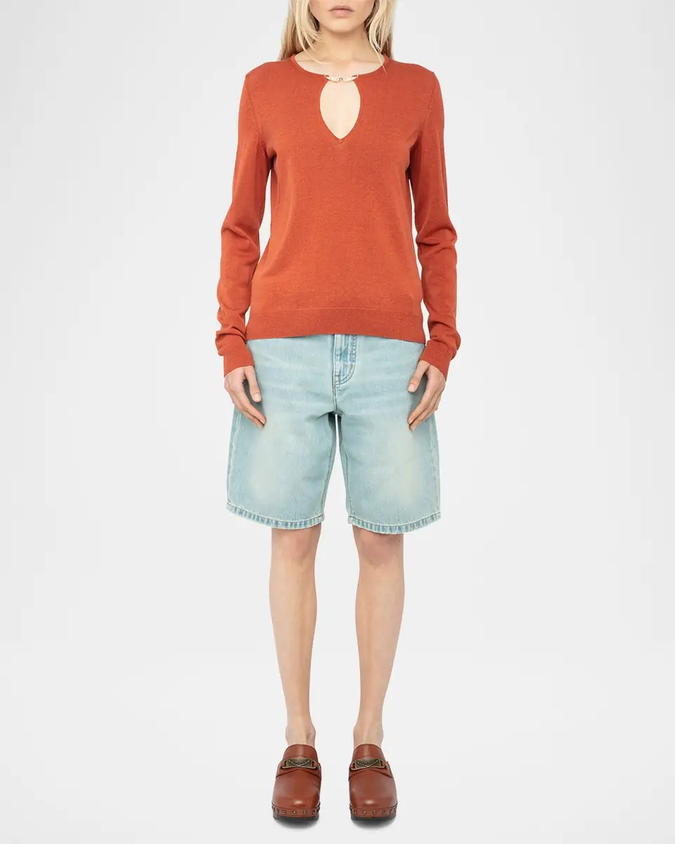 Zadig & Voltaire Sayan Cotton-Blend Sweater | Thumbnail 2