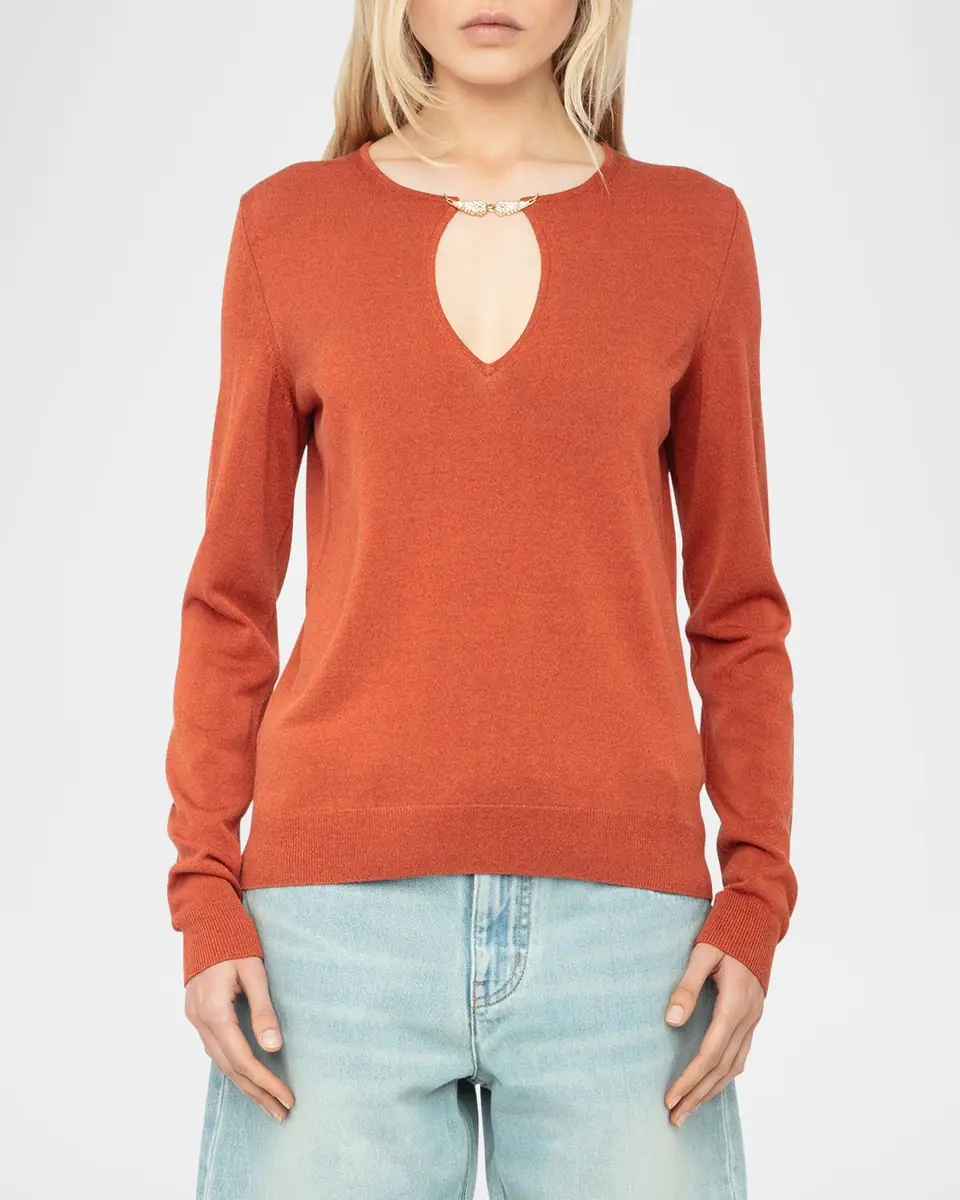 Zadig & Voltaire Sayan Cotton-Blend Sweater | Thumbnail 4