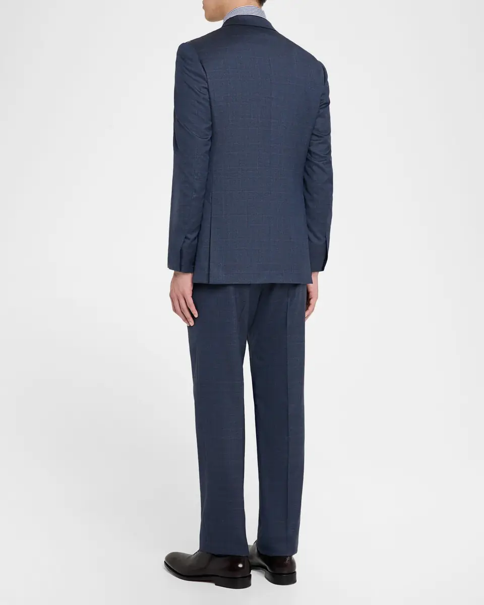 Brioni Men's Wool Plaid Two-Piece Suit | Thumbnail 3