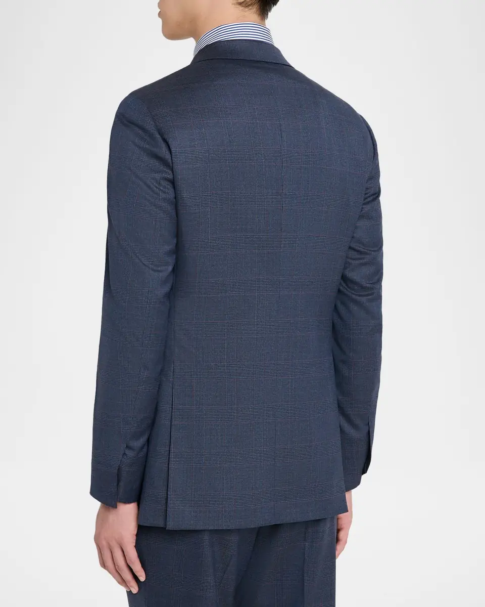 Brioni Men's Wool Plaid Two-Piece Suit | Thumbnail 5