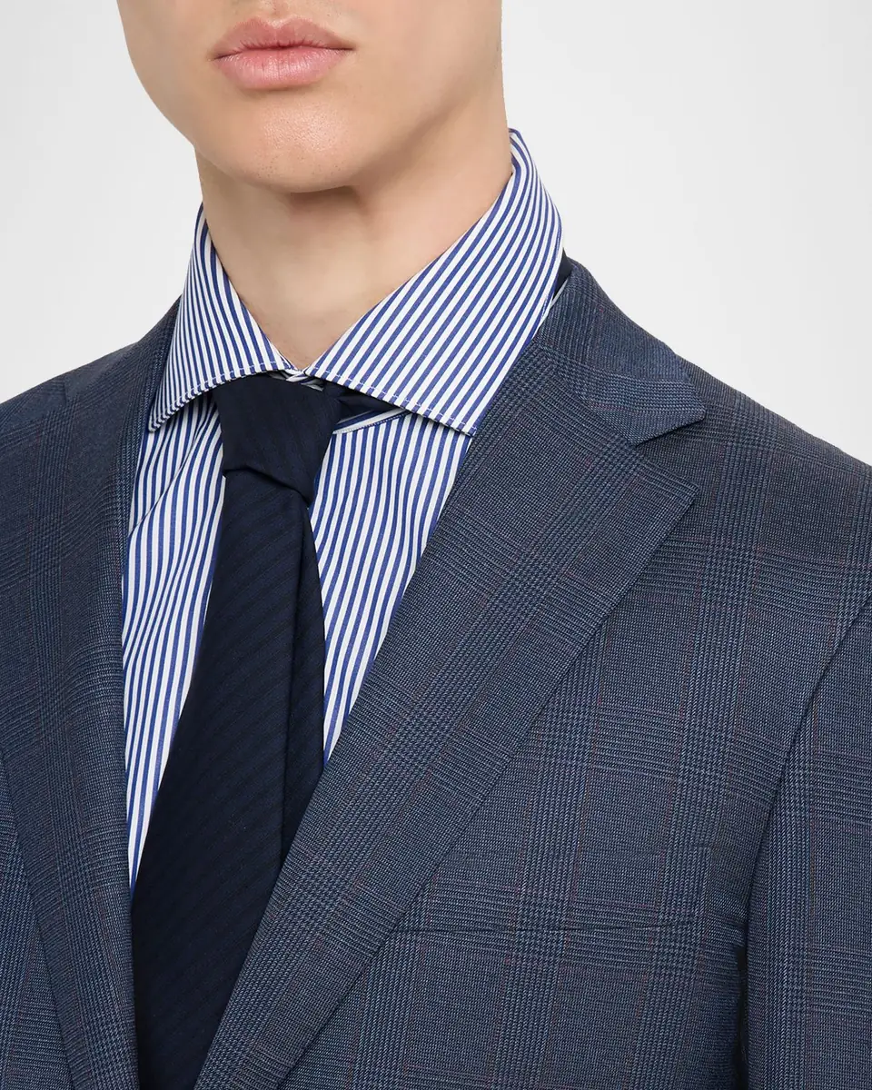 Brioni Men's Wool Plaid Two-Piece Suit | Thumbnail 6