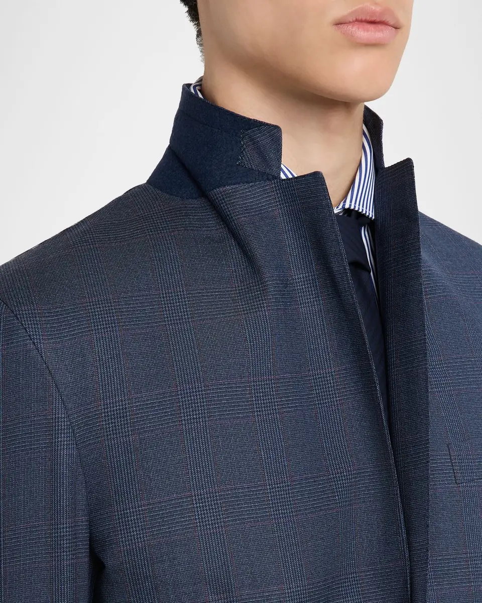Brioni Men's Wool Plaid Two-Piece Suit | Thumbnail 8