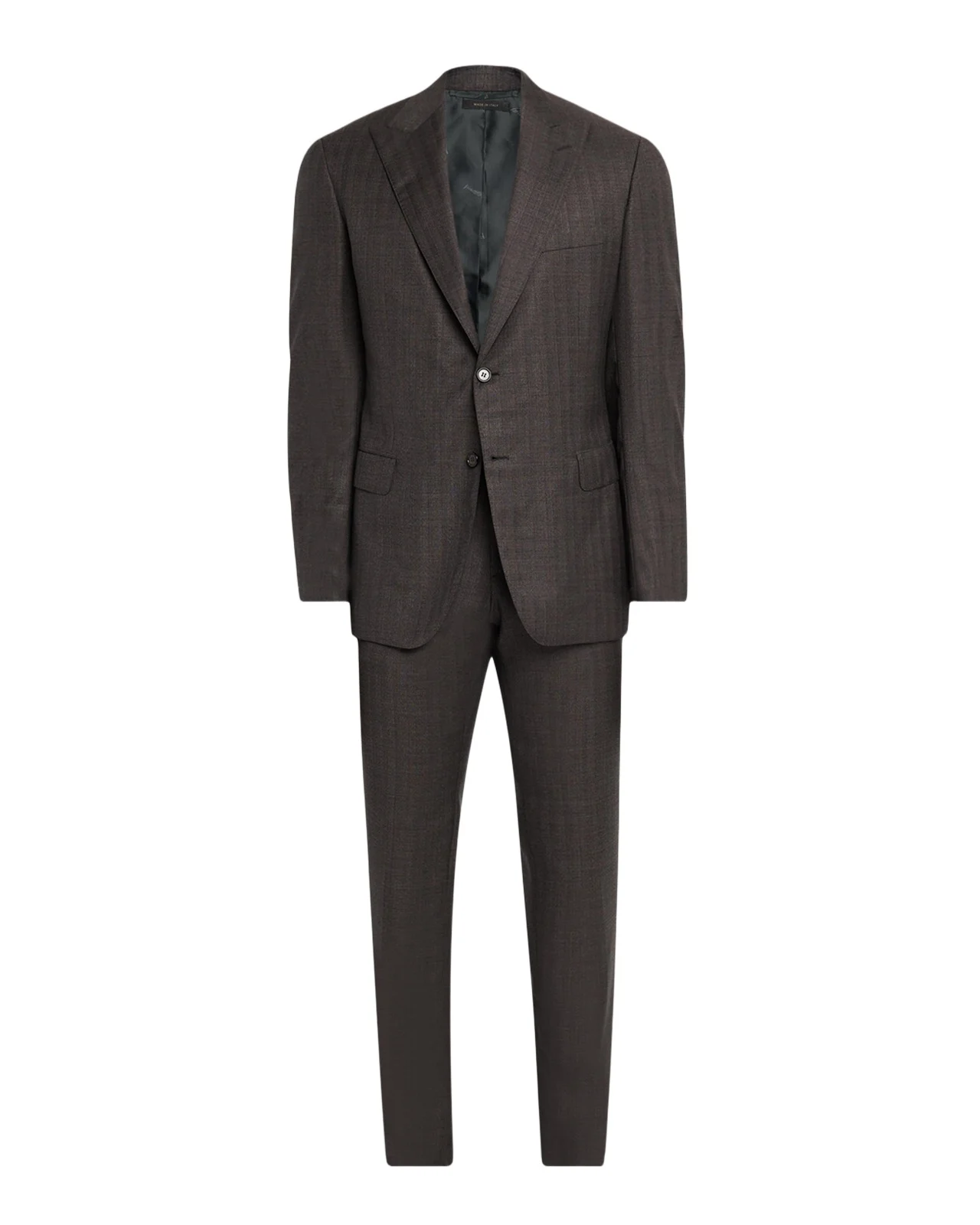 Mens Trevi Wool Peak Lapel Two-Piece Suit Mens Trevi Wool Peak Lapel Two-Piece Suit