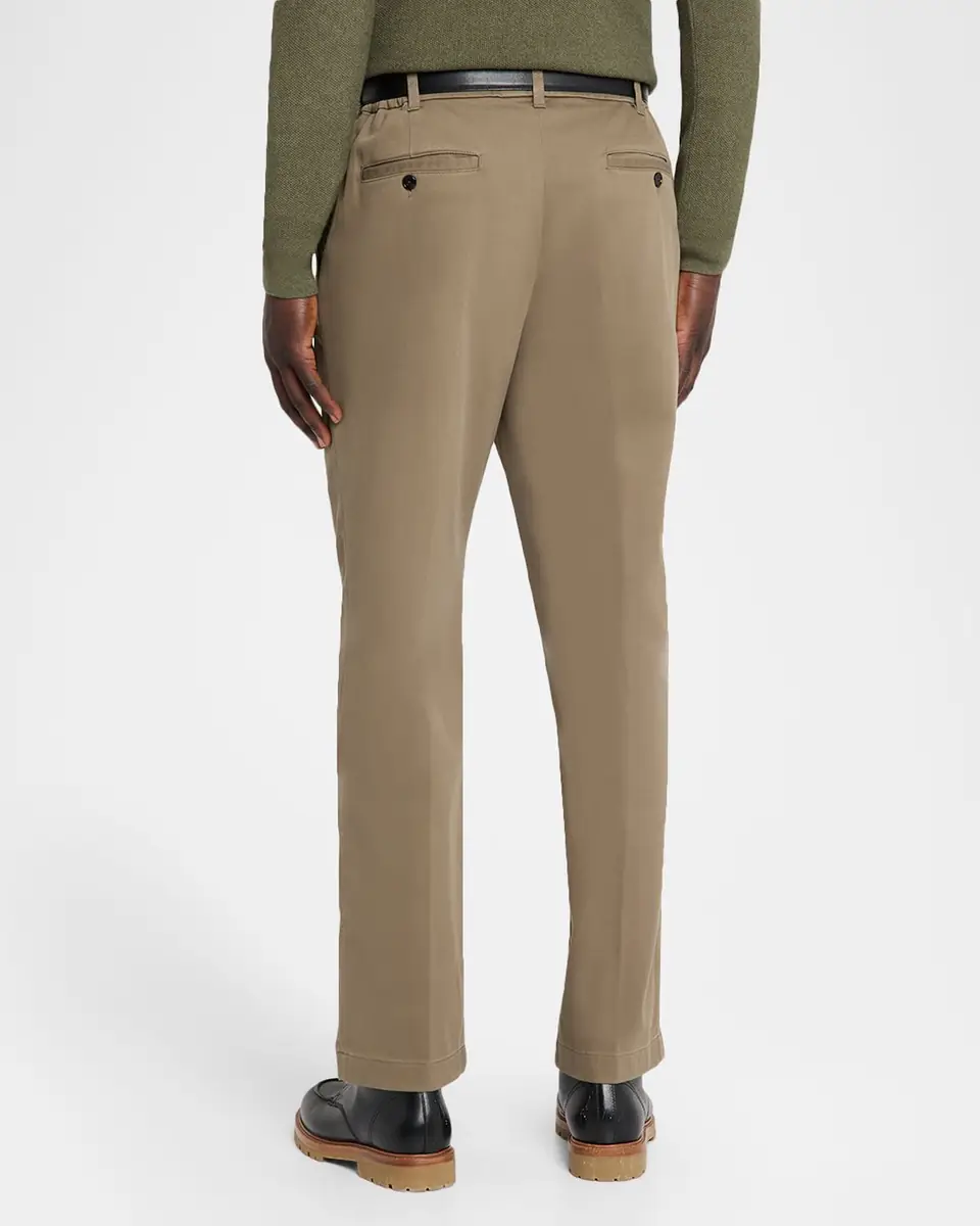dunhill Men's Cotton Twill Straight-Fit Chino Pants | Thumbnail 3 dunhill Men's Cotton Twill Straight-Fit Chino Pants | Thumbnail 3