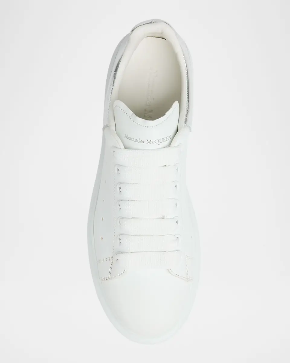 Alexander McQueen Oversized Metallic-Embossed Sneaker | Thumbnail 5 Alexander McQueen Oversized Metallic-Embossed Sneaker | Thumbnail 5