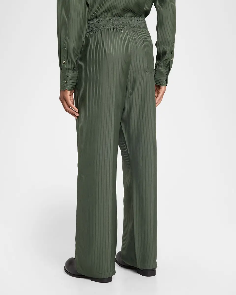 Golden Goose Men's Journey Stripe Pull-On Joggers | Thumbnail 3