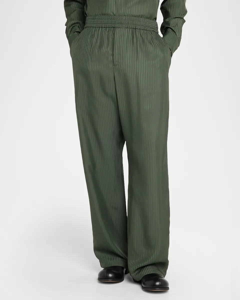 Golden Goose Men's Journey Stripe Pull-On Joggers | Thumbnail 4