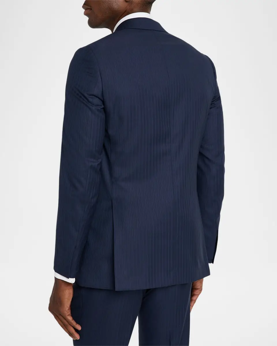 Brioni Men's Tonal Striped Wool Two-Piece Suit | Thumbnail 5 Brioni Men's Tonal Striped Wool Two-Piece Suit | Thumbnail 5
