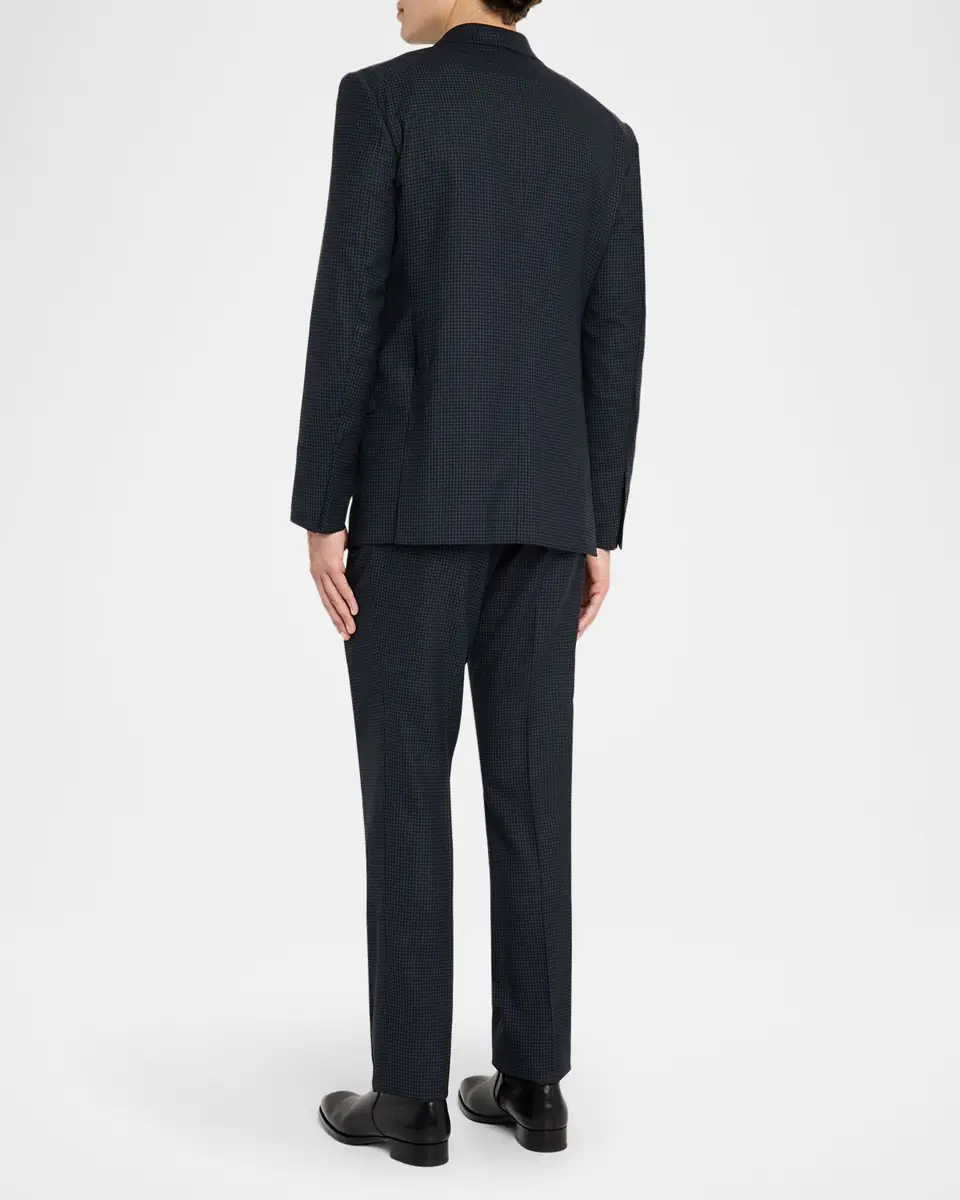 TOM FORD Men's Shelton Tiny Houndstooth Suit | Thumbnail 3 TOM FORD Men's Shelton Tiny Houndstooth Suit | Thumbnail 3