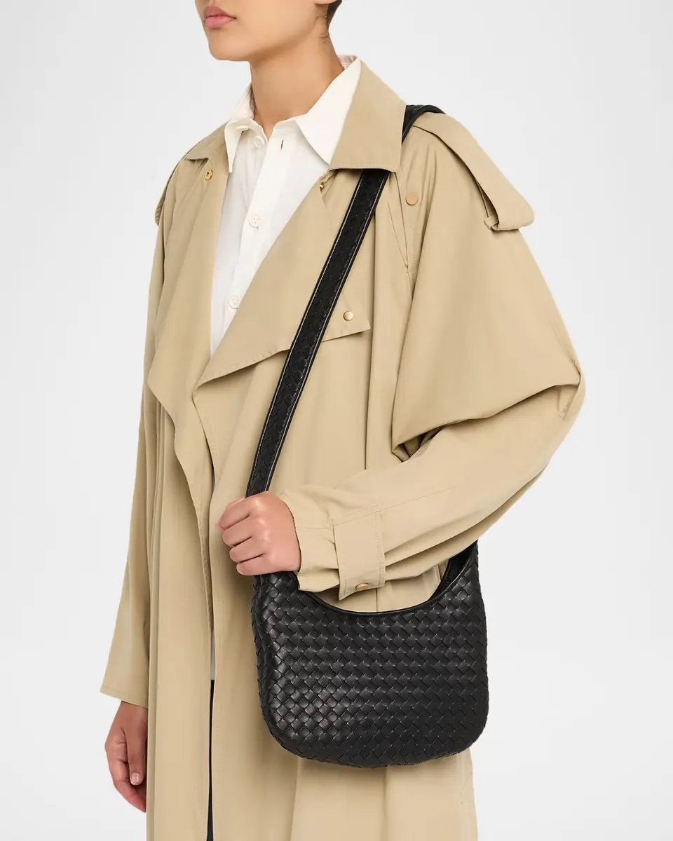 Bottega Veneta Leather Shoulder Bag | Thumbnail 11 Bottega Veneta Leather Shoulder Bag | Thumbnail 11