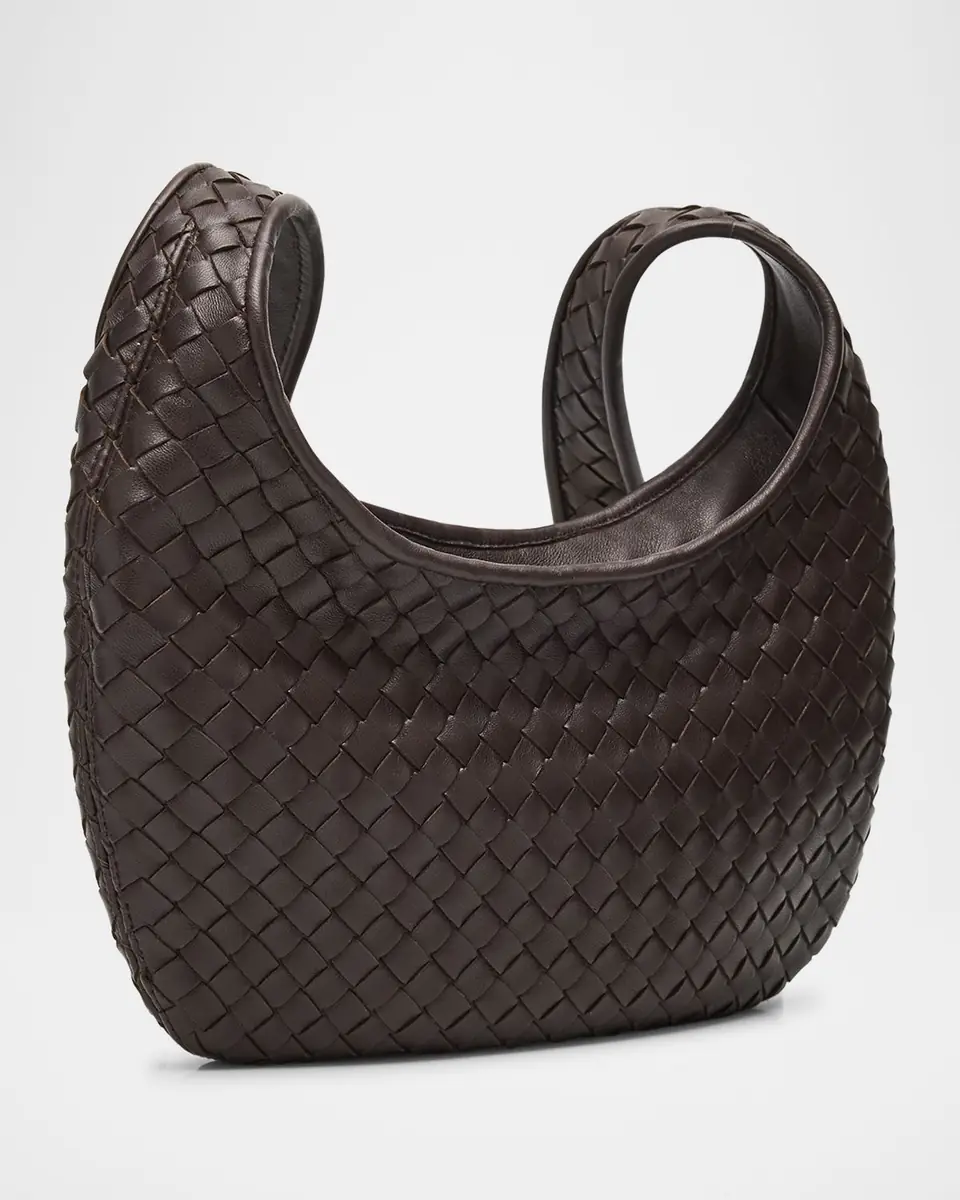 Bottega Veneta Leather Shoulder Bag | Thumbnail 12 Bottega Veneta Leather Shoulder Bag | Thumbnail 12