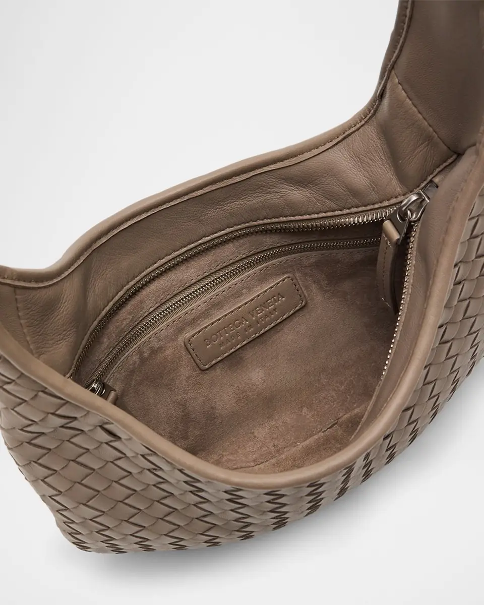 Bottega Veneta Leather Shoulder Bag | Thumbnail 3 Bottega Veneta Leather Shoulder Bag | Thumbnail 3