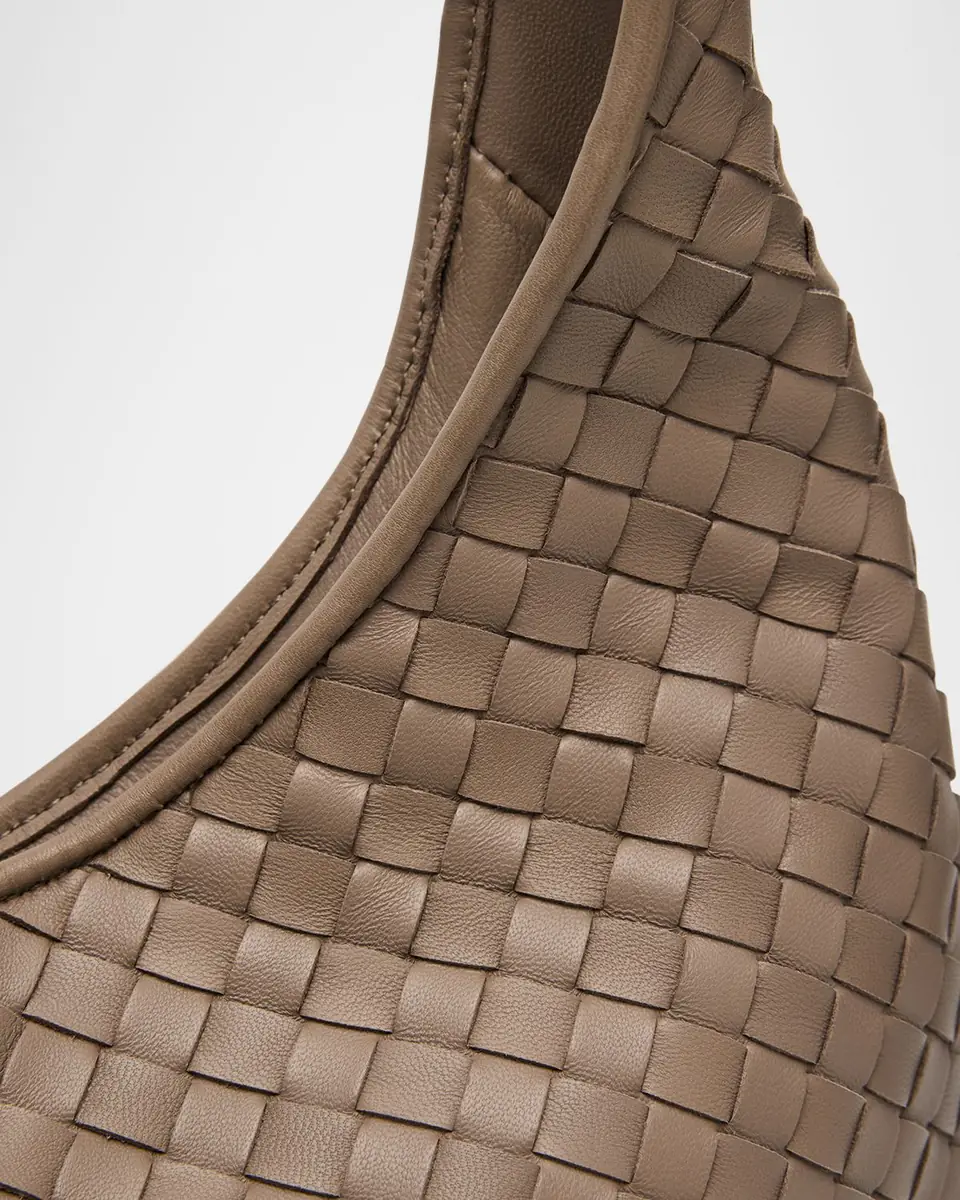 Bottega Veneta Leather Shoulder Bag | Thumbnail 5 Bottega Veneta Leather Shoulder Bag | Thumbnail 5