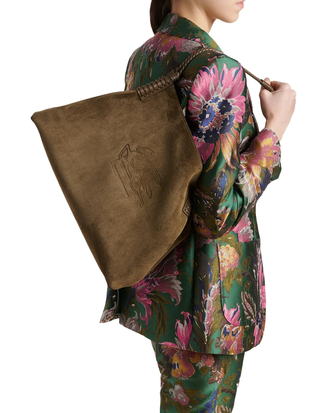 Libra Medium Suede Shopper Tote Bag Libra Medium Suede Shopper Tote Bag