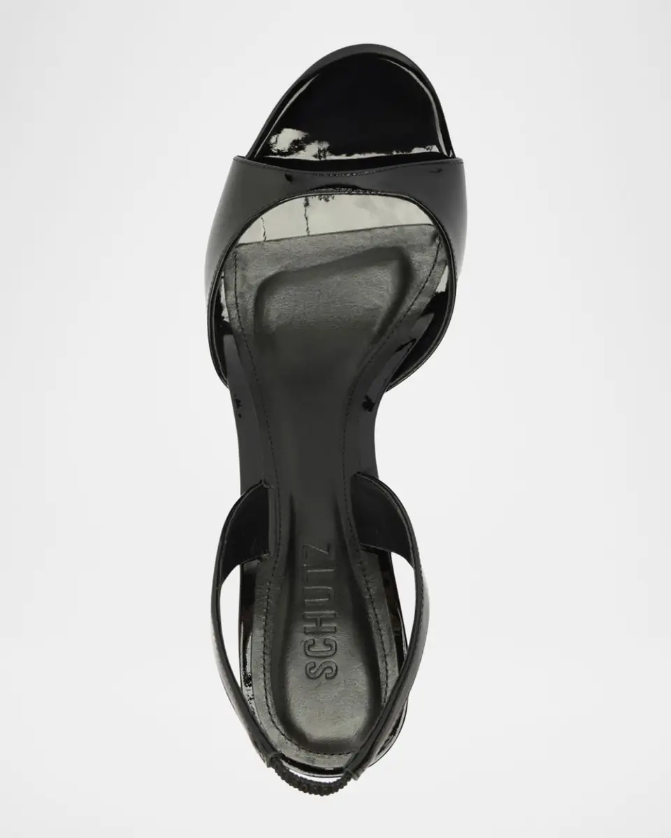 Schutz Scarlett Leather Mid-Heel Slingback Sandals | Thumbnail 4 Schutz Scarlett Leather Mid-Heel Slingback Sandals | Thumbnail 4