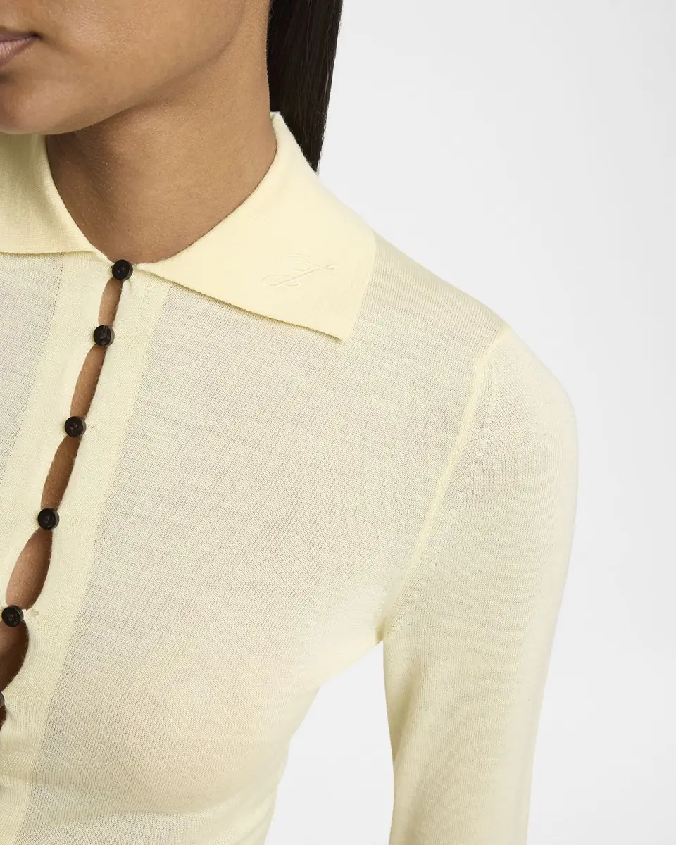 Jacquemus The Merino Polo Top | Thumbnail 5