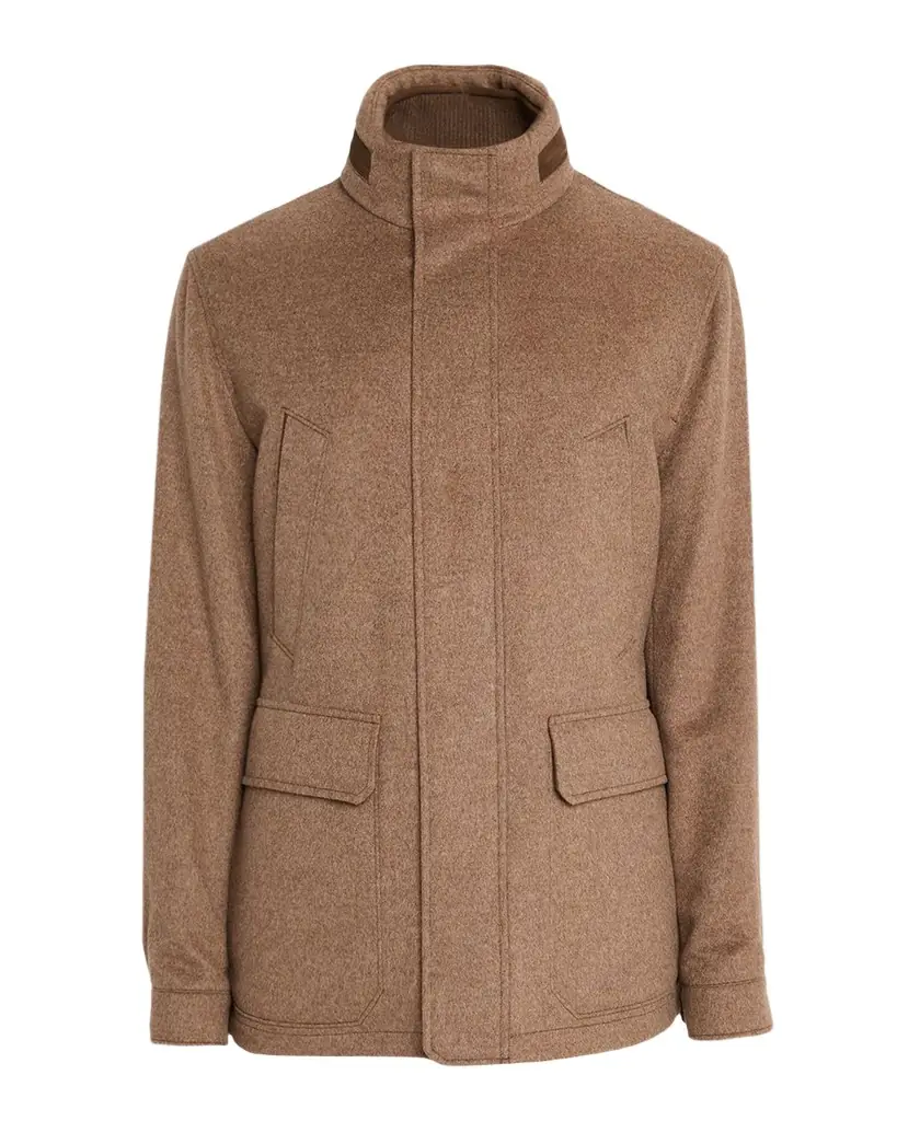 ZEGNA Men 's Oasi Cashmere Elements Car Coat | Image 1 ZEGNA Men 's Oasi Cashmere Elements Car Coat | Image 1