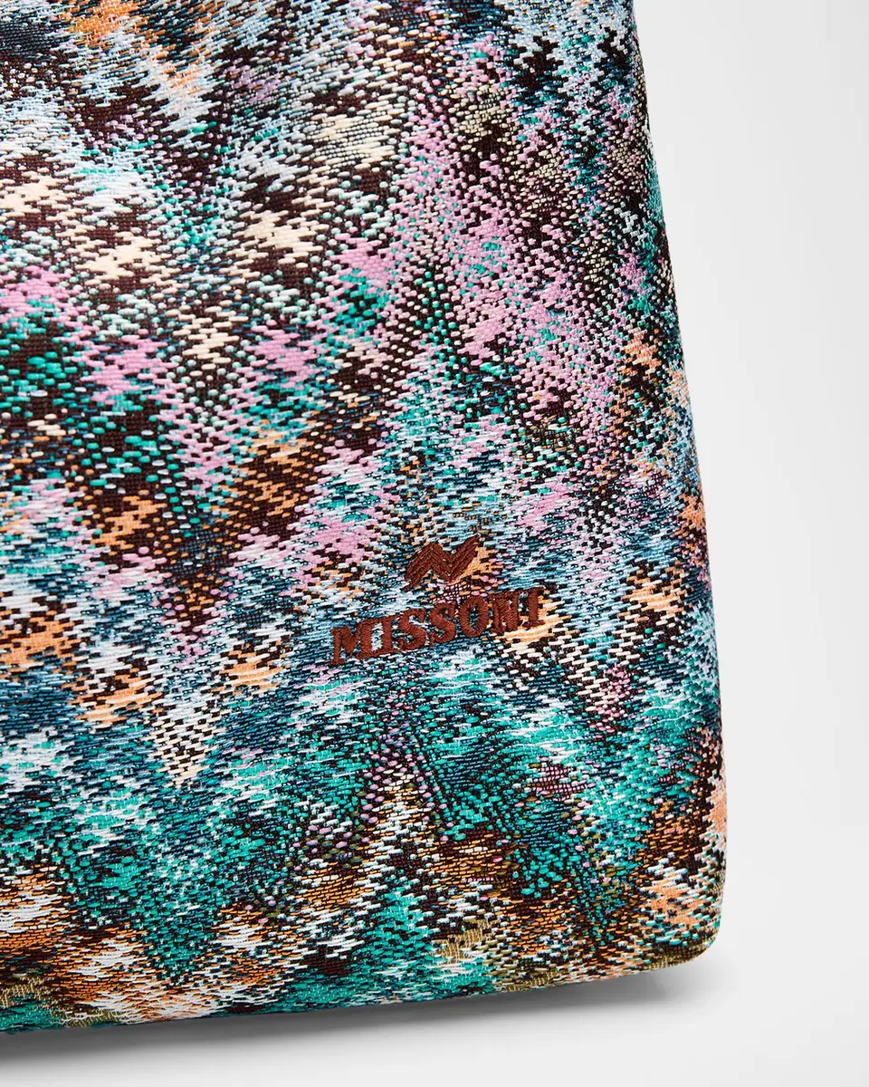 Missoni Large Zigzag Canvas Tote Bag | Thumbnail 5 Missoni Large Zigzag Canvas Tote Bag | Thumbnail 5