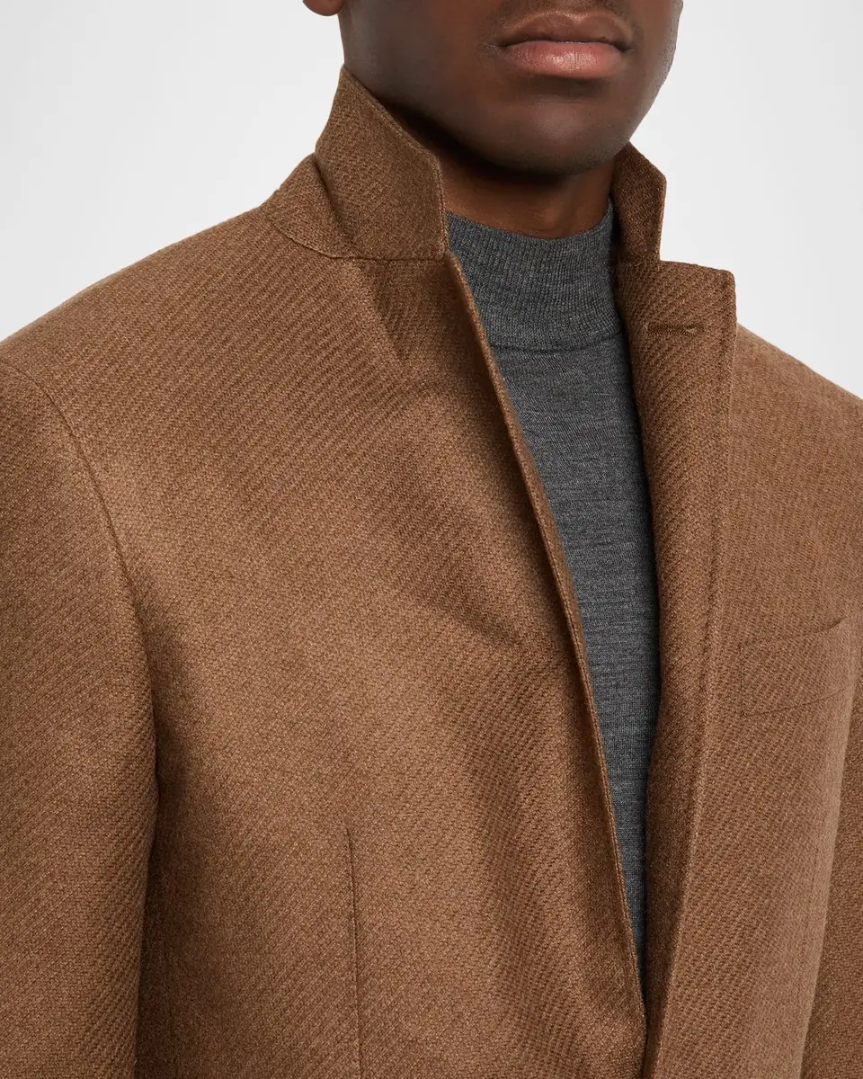 Canali Men's Cashmere and Silk Notch Lapel Blazer | Thumbnail 7 Canali Men's Cashmere and Silk Notch Lapel Blazer | Thumbnail 7