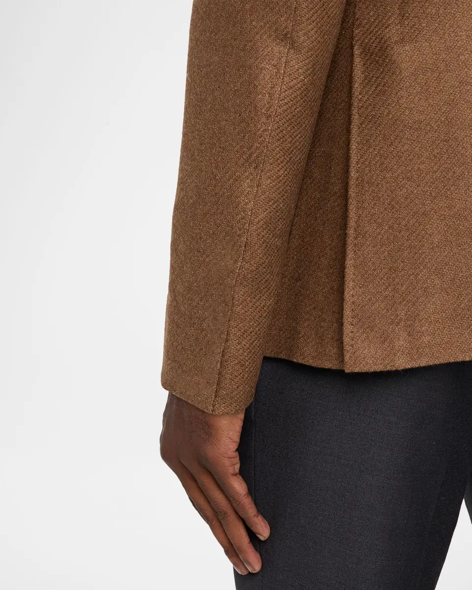 Canali Men's Cashmere and Silk Notch Lapel Blazer | Thumbnail 8 Canali Men's Cashmere and Silk Notch Lapel Blazer | Thumbnail 8