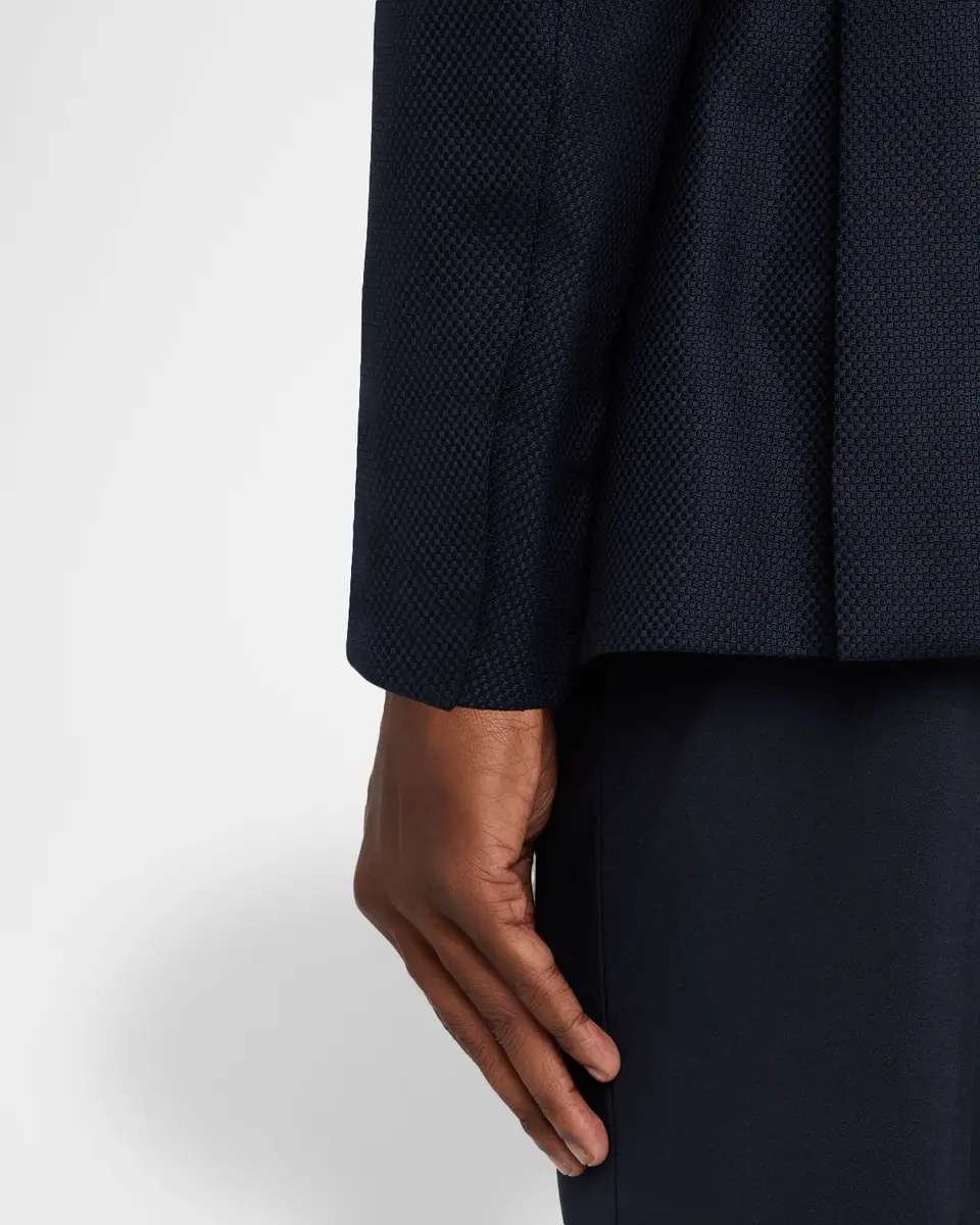 Brioni Men's Wool Hopsack Single-Breasted Blazer | Thumbnail 8