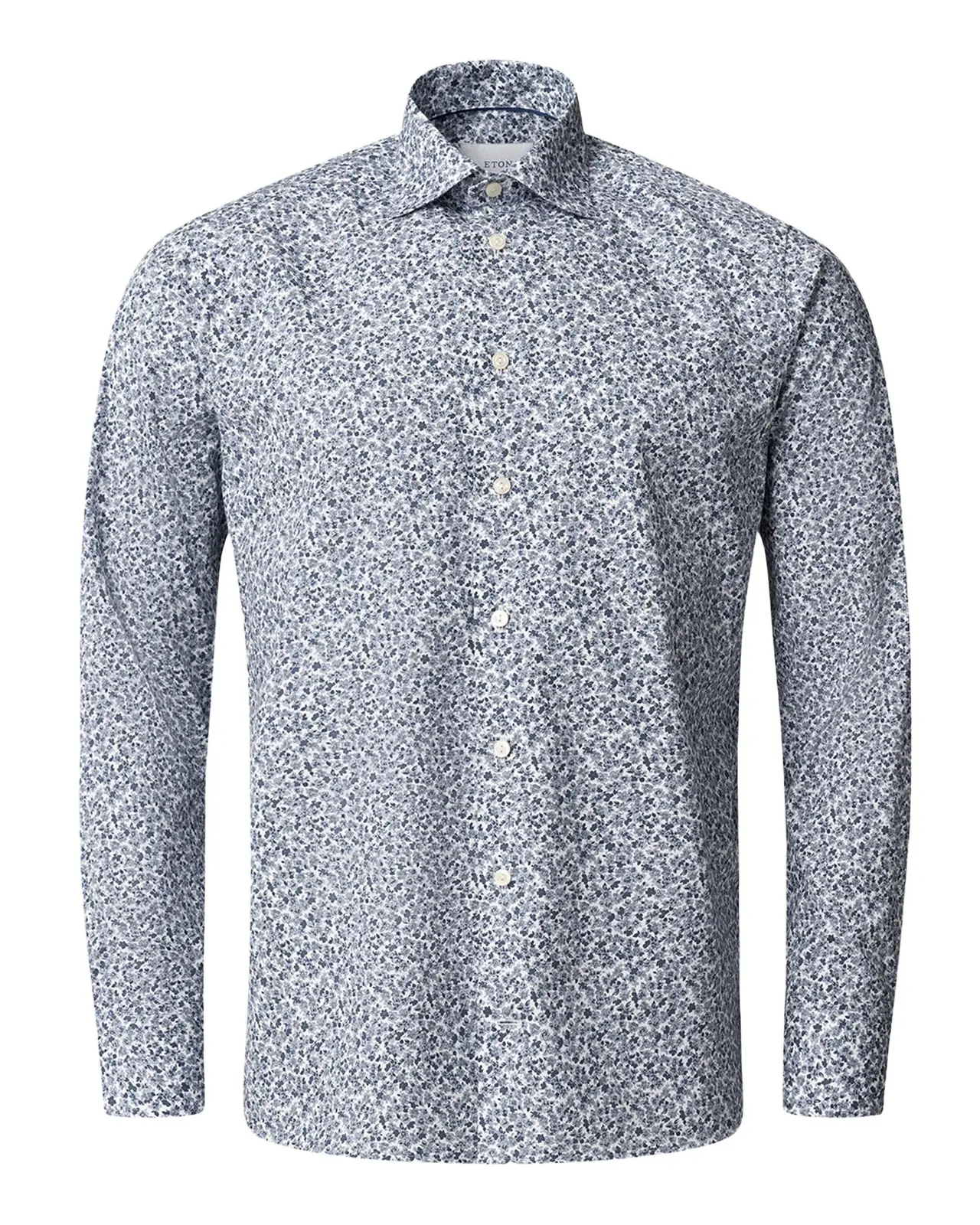 Men's Signature Floral Contemporary-Fit Dress Shirt