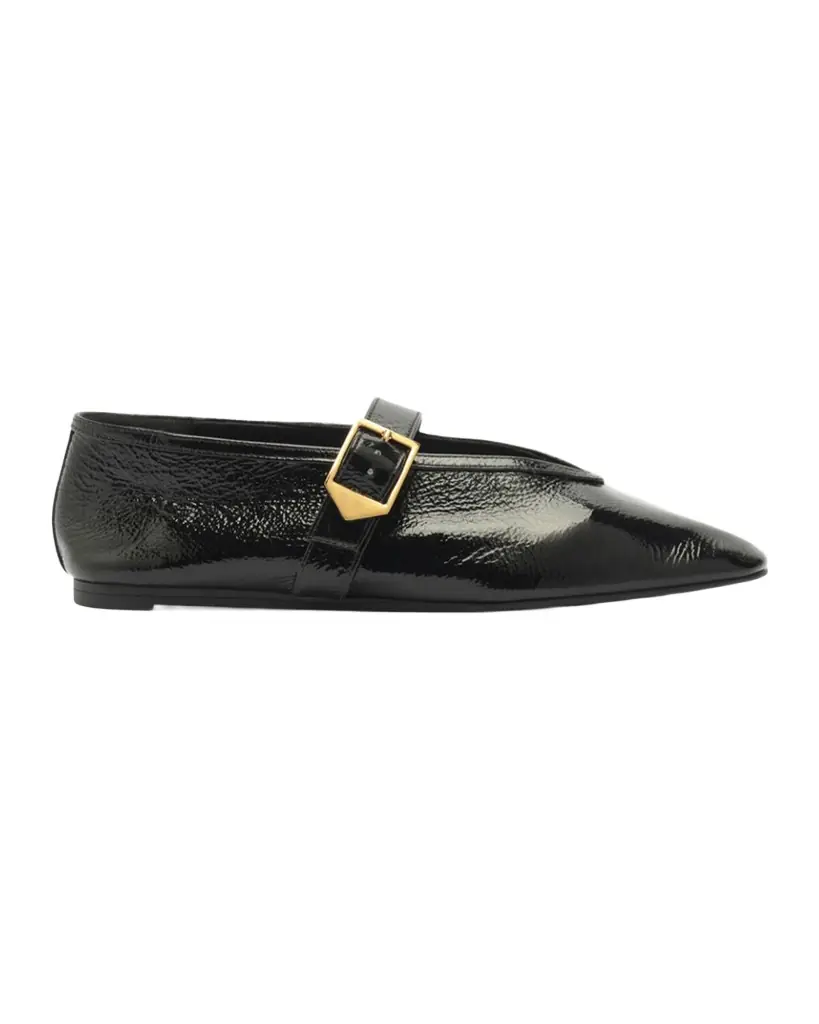 Schutz Courtney Leather Buckle Flats | Image 1 Schutz Courtney Leather Buckle Flats | Image 1
