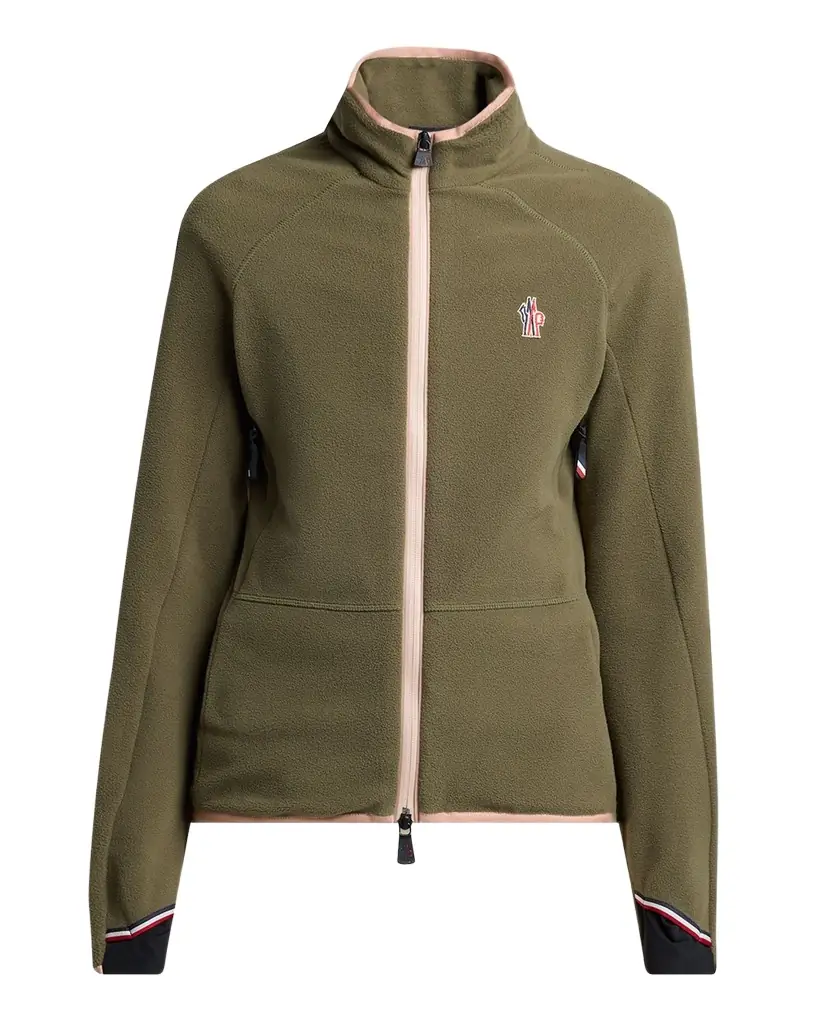 Moncler Grenoble Fleece Zip-Up Sweatshirt | Image 1 Moncler Grenoble Fleece Zip-Up Sweatshirt | Image 1