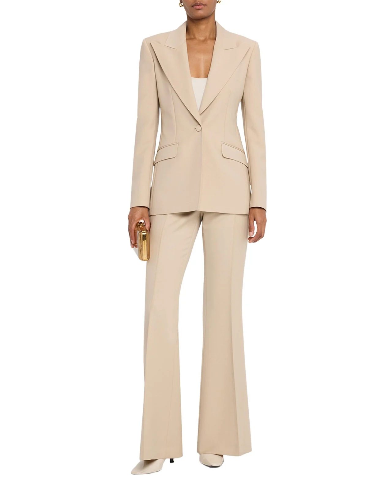 Leiva Single-Breasted Blazer Jacket Leiva Single-Breasted Blazer Jacket
