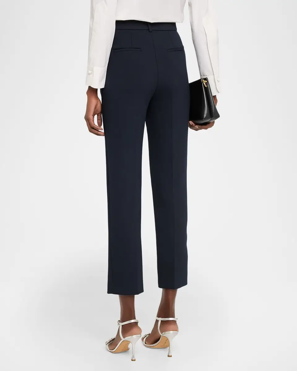 Dice Kayek Wool Twill Straight-Leg Ankle Pants | Thumbnail 3 Dice Kayek Wool Twill Straight-Leg Ankle Pants | Thumbnail 3