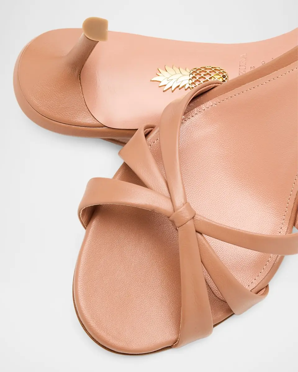 Aquazzura 50mm Tati Nappa Leather Halter Sandals | Thumbnail 5 Aquazzura 50mm Tati Nappa Leather Halter Sandals | Thumbnail 5