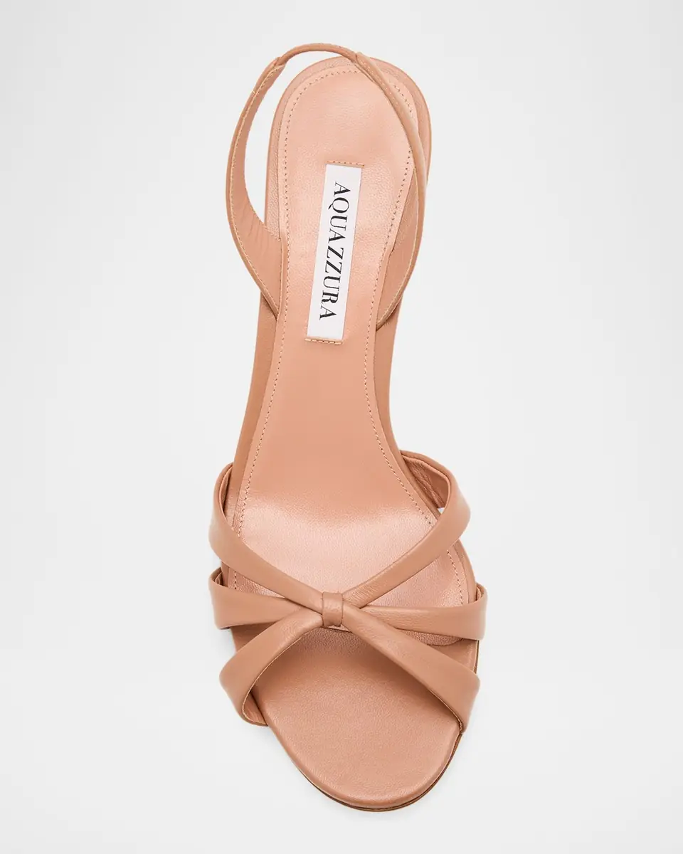 Aquazzura 50mm Tati Nappa Leather Halter Sandals | Thumbnail 6 Aquazzura 50mm Tati Nappa Leather Halter Sandals | Thumbnail 6