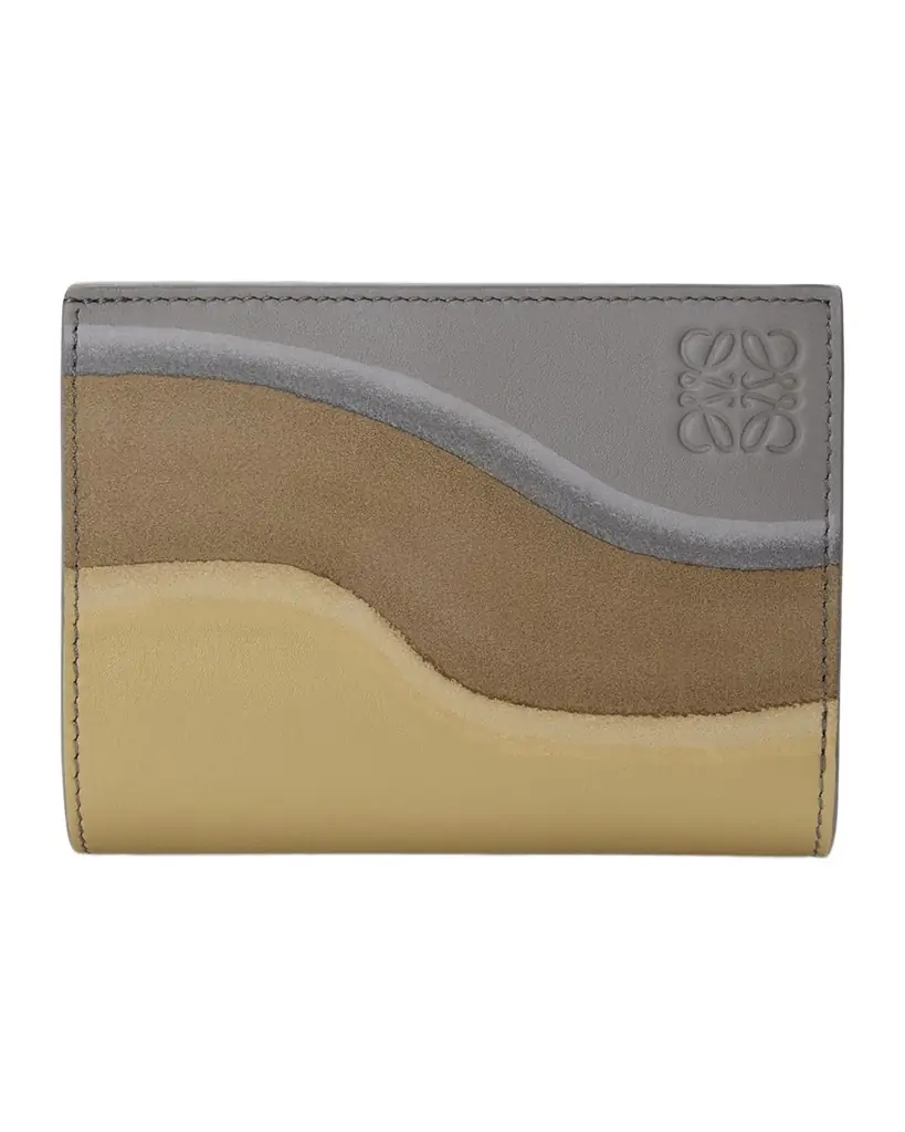 Loewe Landscape Compact Wallet in Nappa Leather | Image 1 Loewe Landscape Compact Wallet in Nappa Leather | Image 1