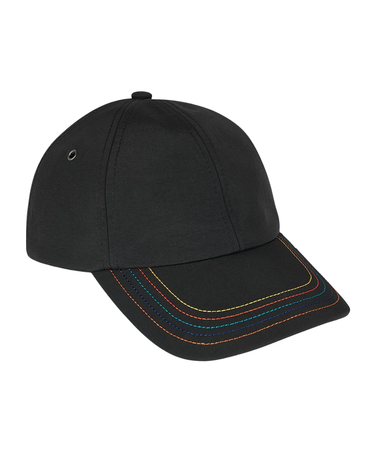 Paul Smith Men's Signature Stripe Stitch Baseball Cap