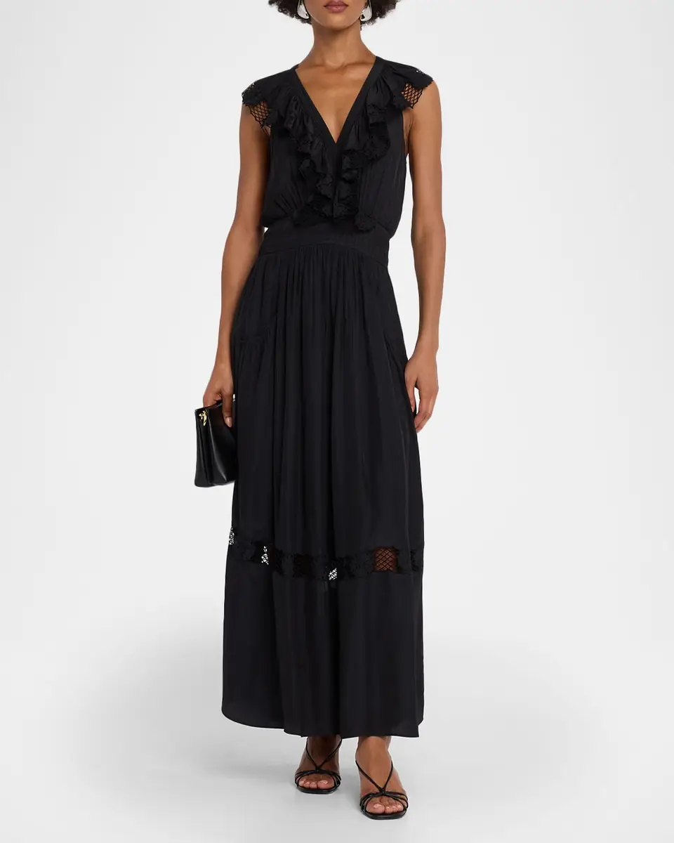 Ramy Brook Laila V-Neck Maxi Dress | Thumbnail 2 Ramy Brook Laila V-Neck Maxi Dress | Thumbnail 2
