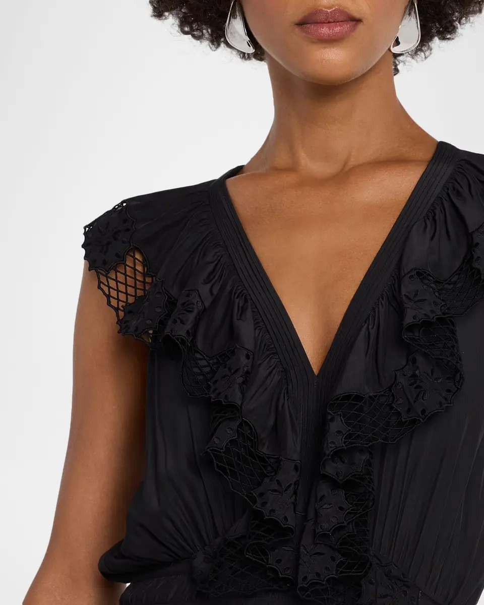 Ramy Brook Laila V-Neck Maxi Dress | Thumbnail 5 Ramy Brook Laila V-Neck Maxi Dress | Thumbnail 5