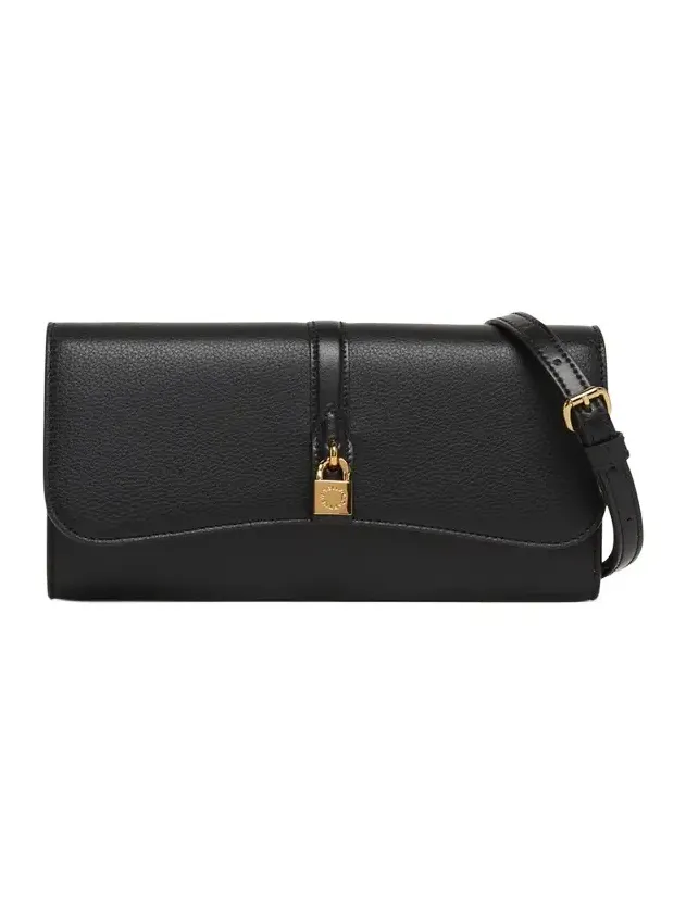 Stella Ryder Embossed Grainy Eco Vegan Leather Wallet with Strap Stella Ryder Embossed Grainy Eco Vegan Leather Wallet with Strap