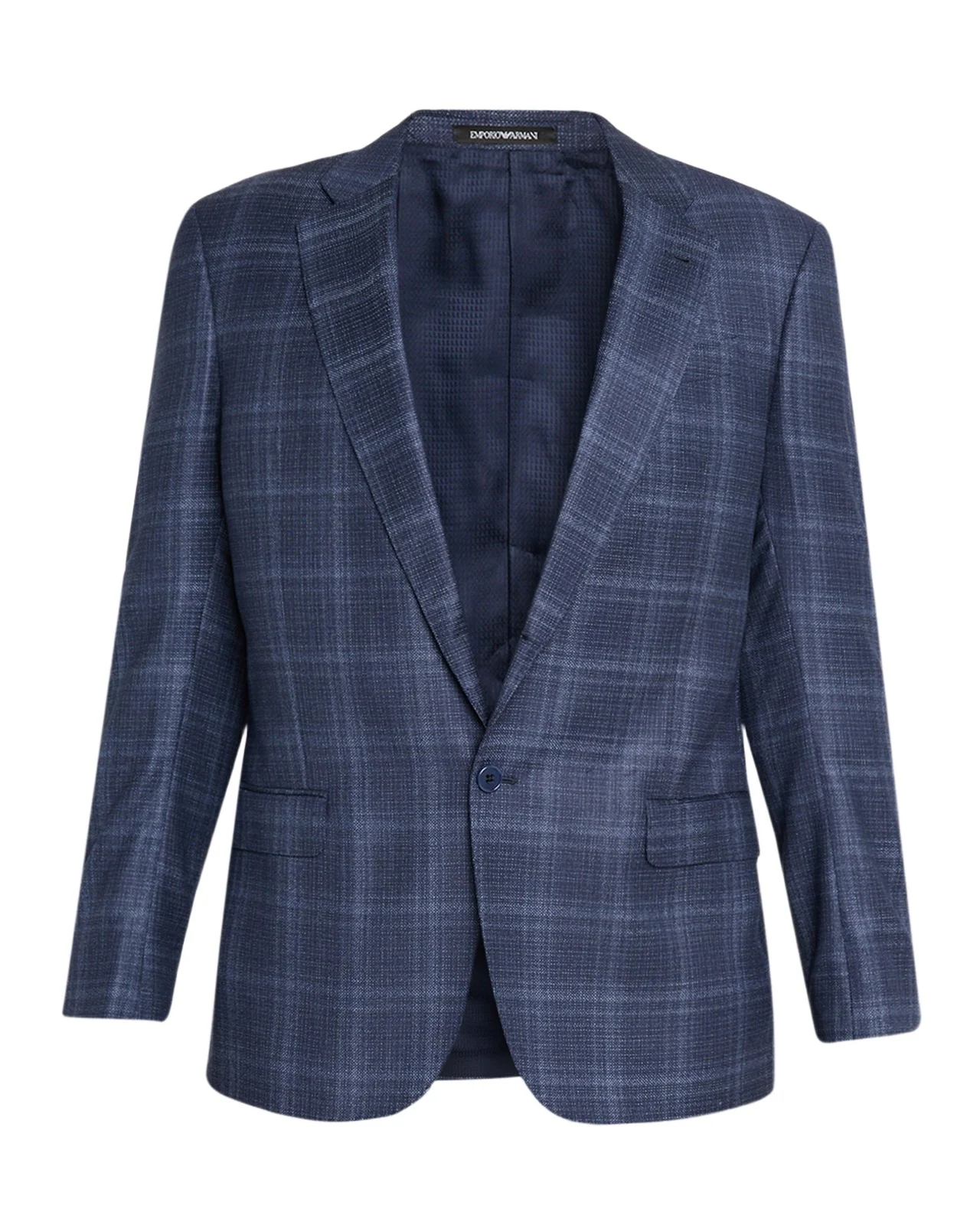 Men's Wool and Viscose Tonal Plaid Sport Coat Men's Wool and Viscose Tonal Plaid Sport Coat