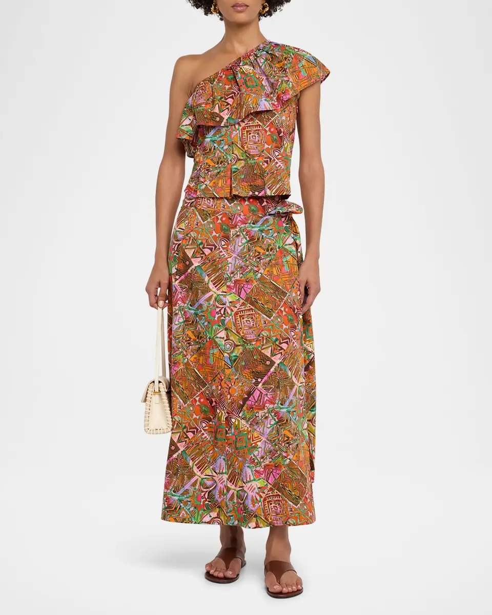 Marie Oliver Tahiti Estine Wrap Skirt | Thumbnail 2