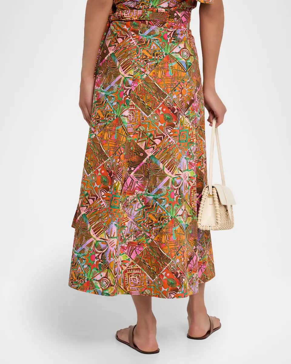 Marie Oliver Tahiti Estine Wrap Skirt | Thumbnail 3