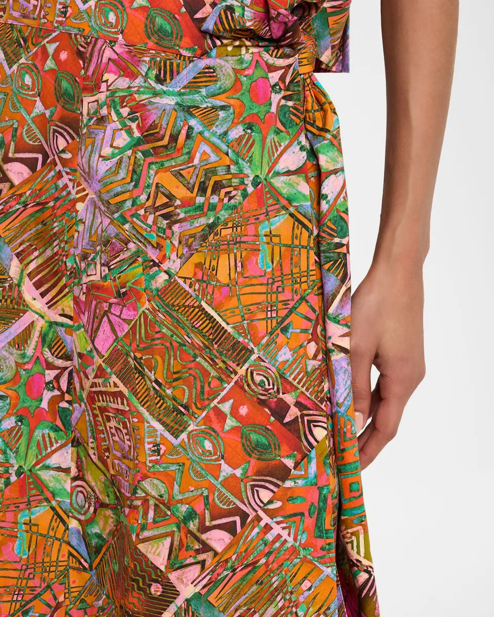 Marie Oliver Tahiti Estine Wrap Skirt | Thumbnail 5