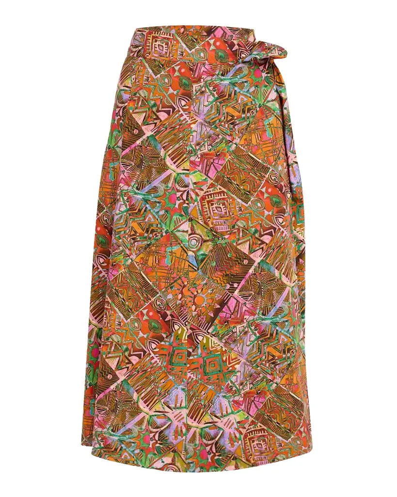 Marie Oliver Tahiti Estine Wrap Skirt | Image 1 Marie Oliver Tahiti Estine Wrap Skirt | Image 1