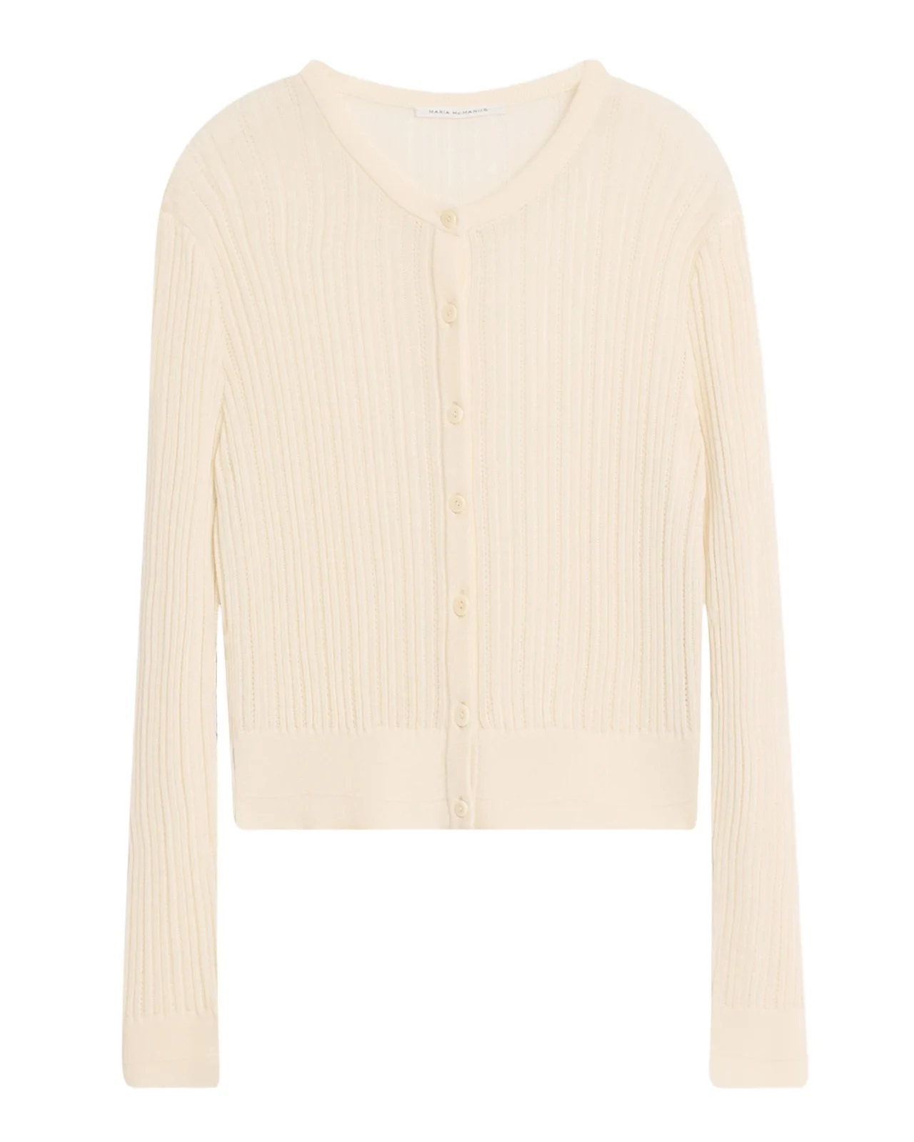 Pointelle Knit Petite Cardigan