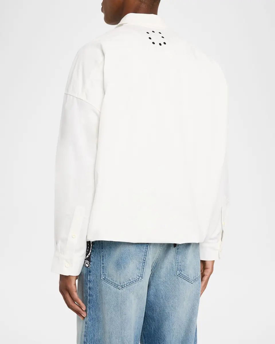 EZR Men's Cotton Pocket Button-Down Shirt | Thumbnail 3 EZR Men's Cotton Pocket Button-Down Shirt | Thumbnail 3
