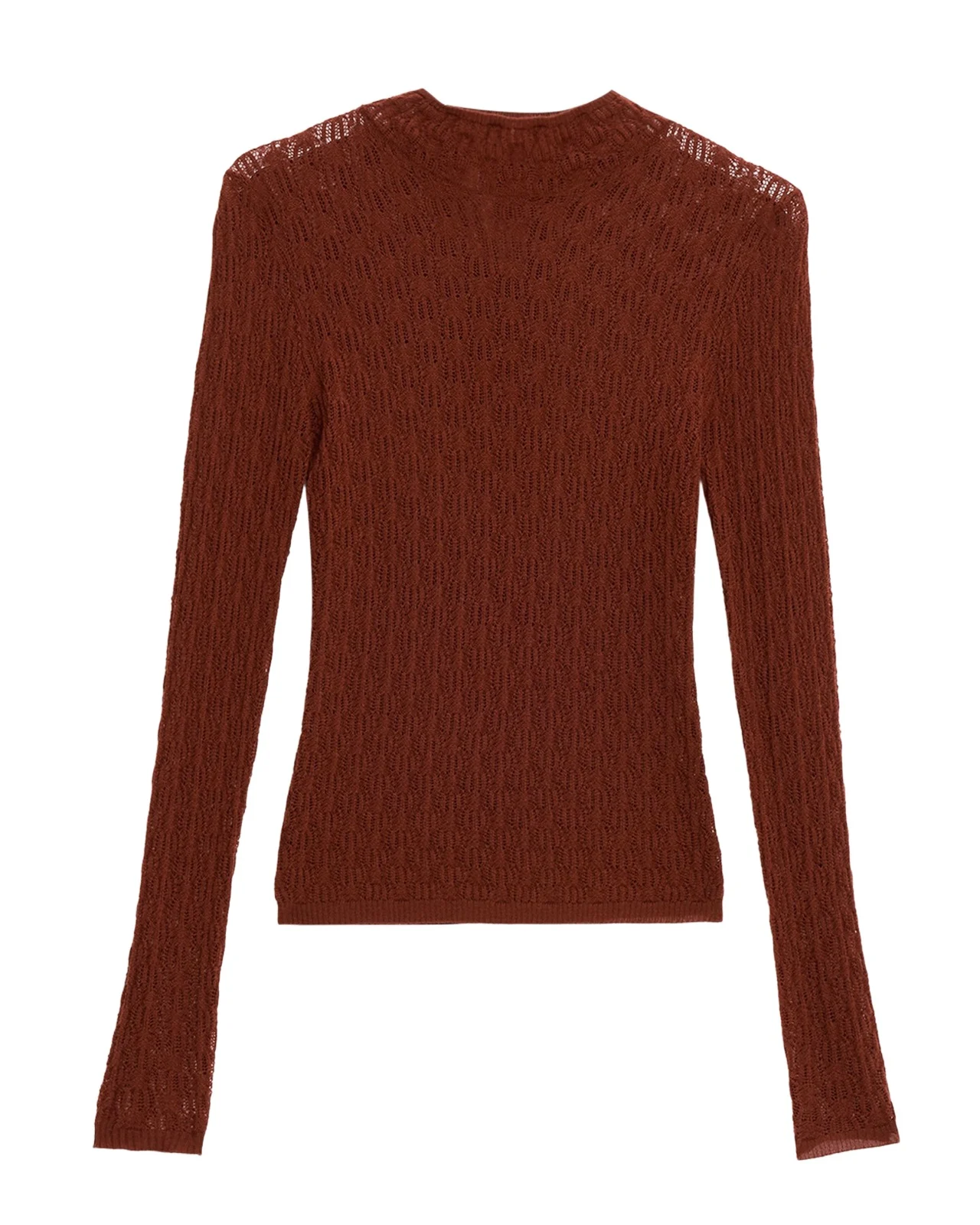 Rhea Knit Mock-Neck Top Rhea Knit Mock-Neck Top