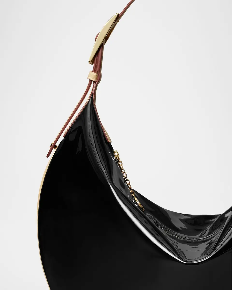 Tory Burch Patent Balloon Bag | Thumbnail 3 Tory Burch Patent Balloon Bag | Thumbnail 3